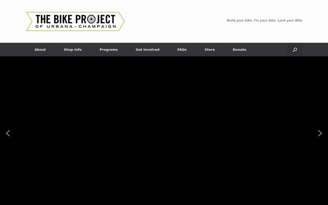 Screenshot of thebikeproject.org