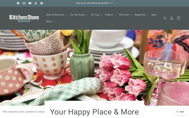 Screenshot of conwaykitchen.com