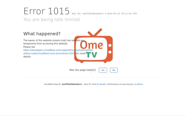 Screenshot of ometv.chat