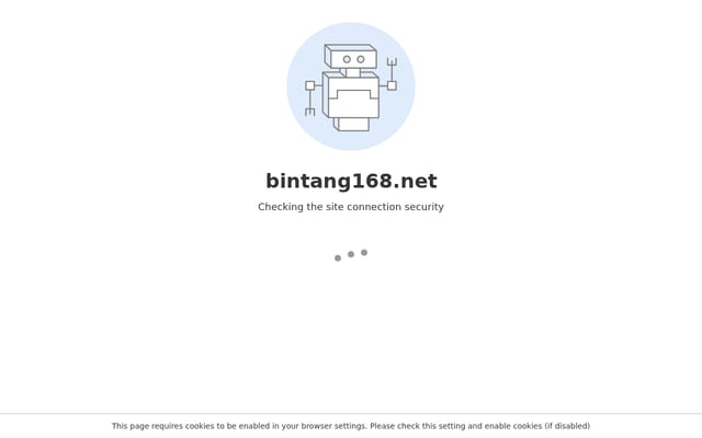 Screenshot of bintang168.net