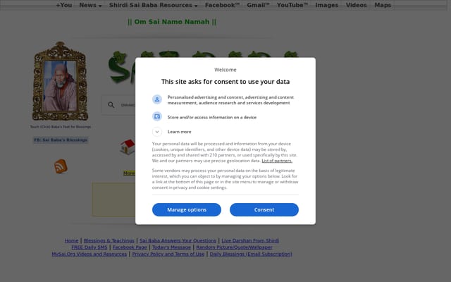 Screenshot of mysai.org