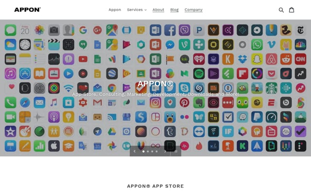Screenshot of appon.com