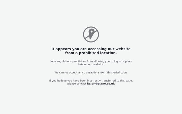 Screenshot of betano.co.uk