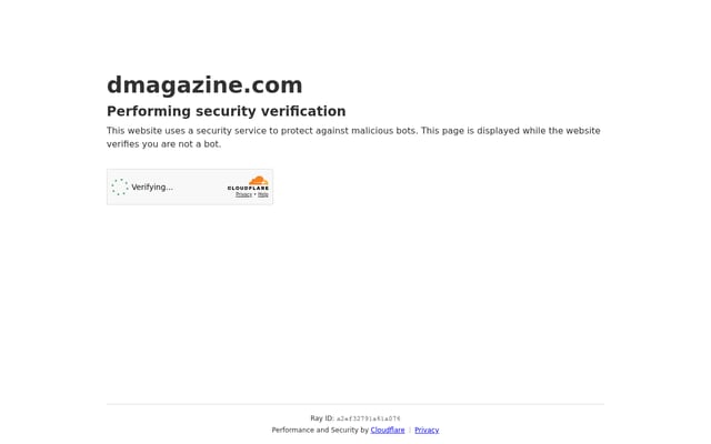Screenshot of dmagazine.com