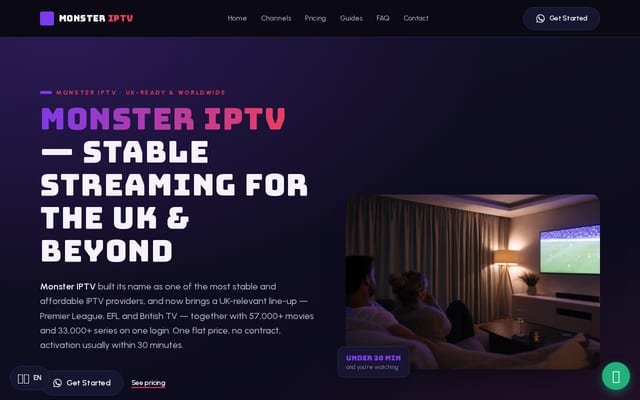Screenshot of monsteriptv.tv