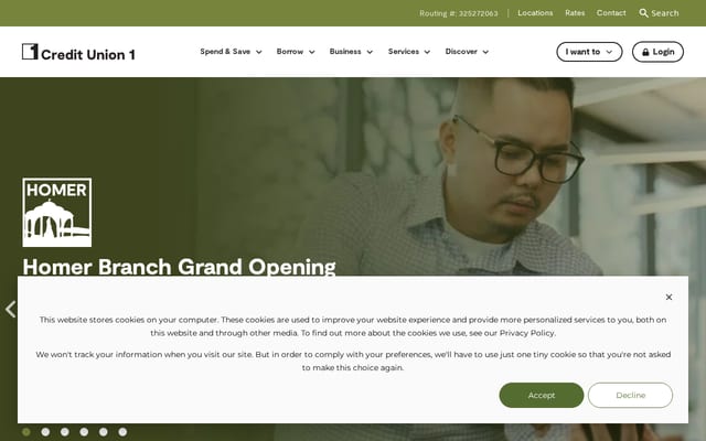 Screenshot of cu1.org