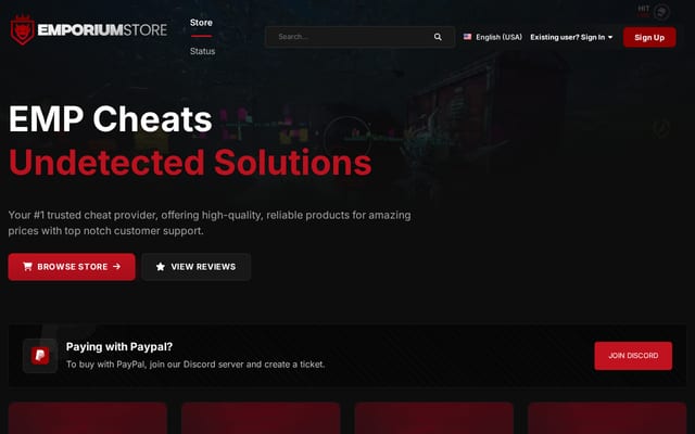 Screenshot of emporier.com