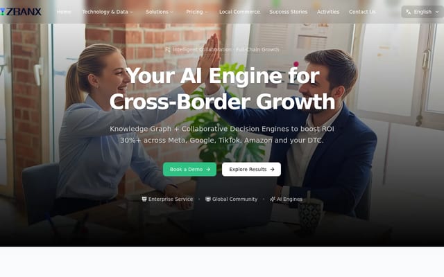 Screenshot of zbanx.com