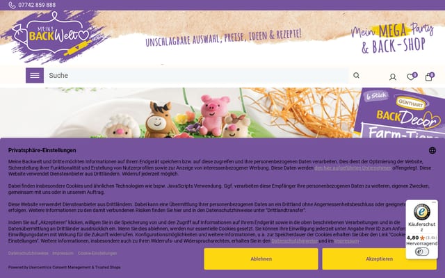 Screenshot of der-ideen-shop.de