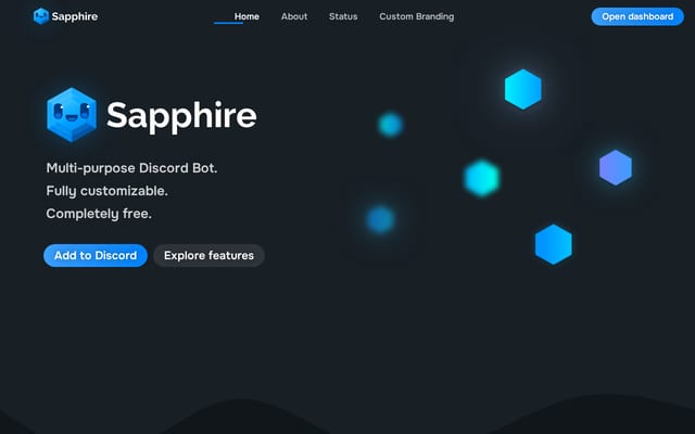 Screenshot of sapph.xyz