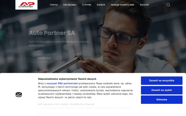 Screenshot of autopartner.com