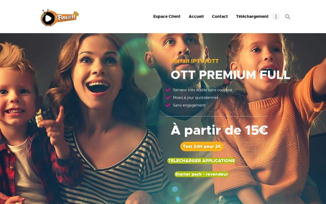 Screenshot of full-ott.com