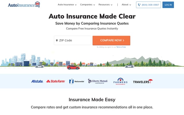 Screenshot of autoinsurance.org