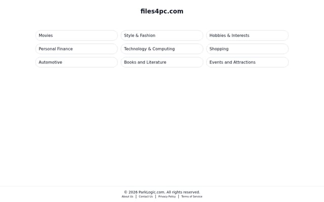 Screenshot of files4pc.com