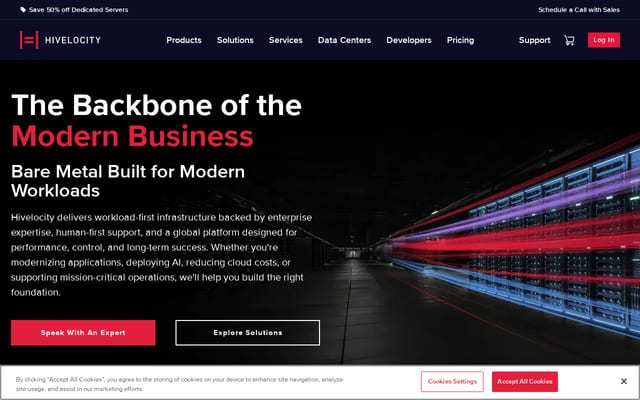 Screenshot of turnkeywebspace.com