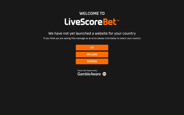 Screenshot of livescorebet.com