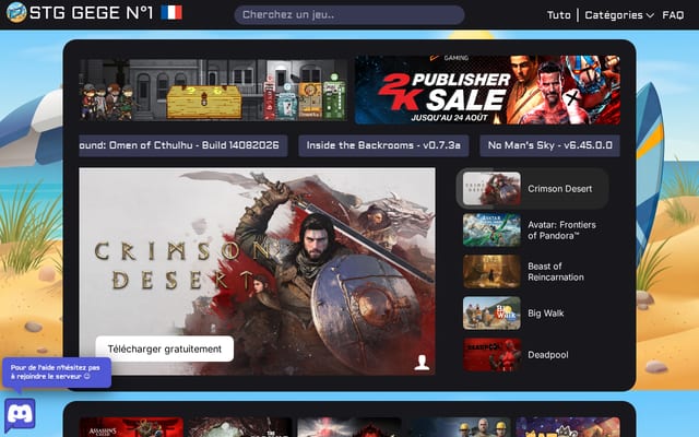 Screenshot of stggege.org