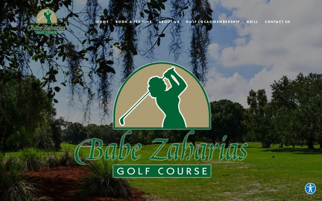 Screenshot of babezahariasgolf.net