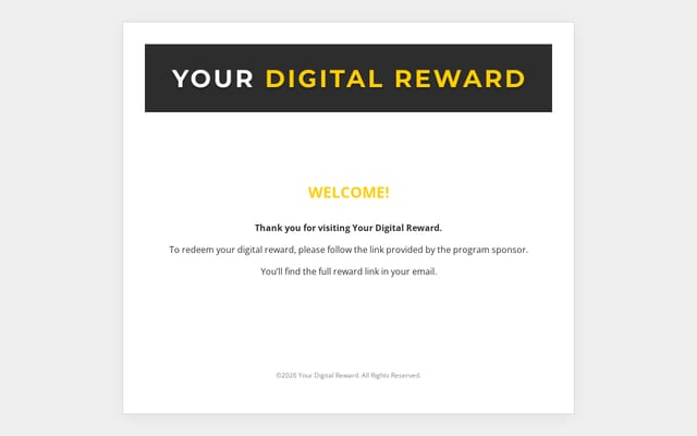 Screenshot of yourdigitalreward.com