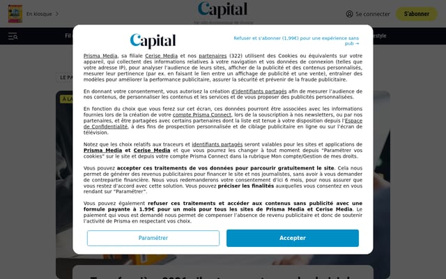 Screenshot of capital.fr