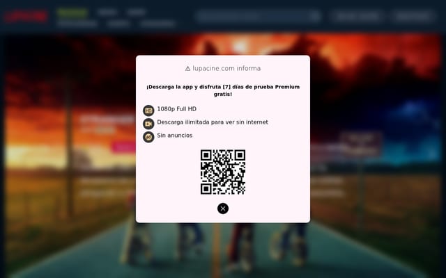 Screenshot of lupacine.com