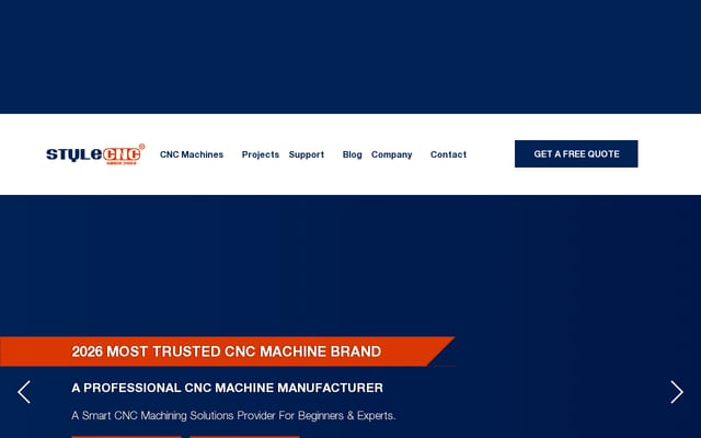 Screenshot of stylecnc.com