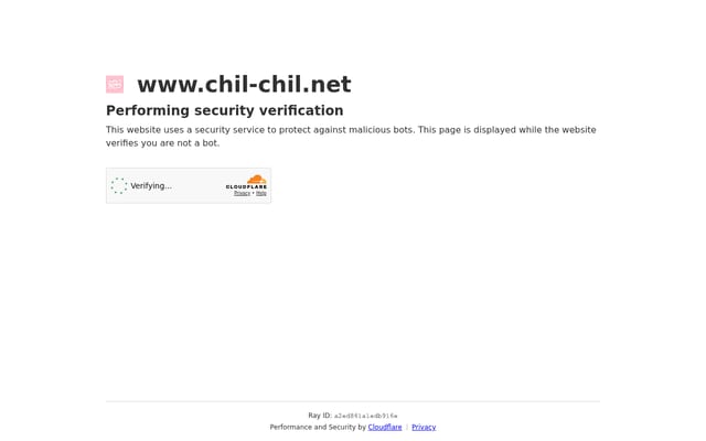 Screenshot of chil-chil.net
