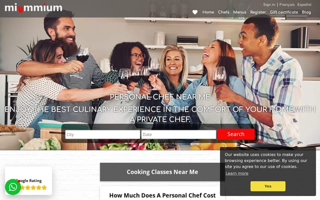 Screenshot of miummium.com