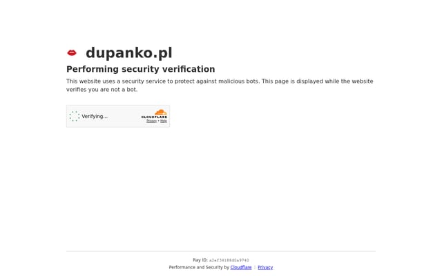 Screenshot of dupanko.pl
