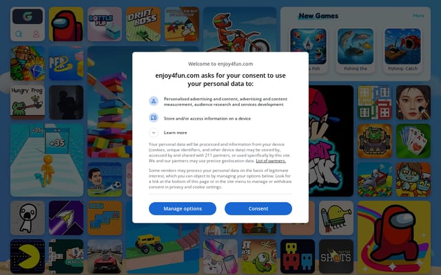 Screenshot of enjoy4fun.com