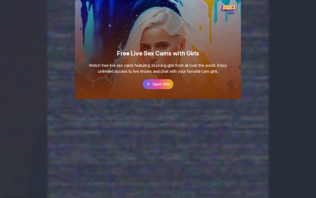 Screenshot of babez.live