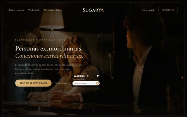 Screenshot of sugarya.cl