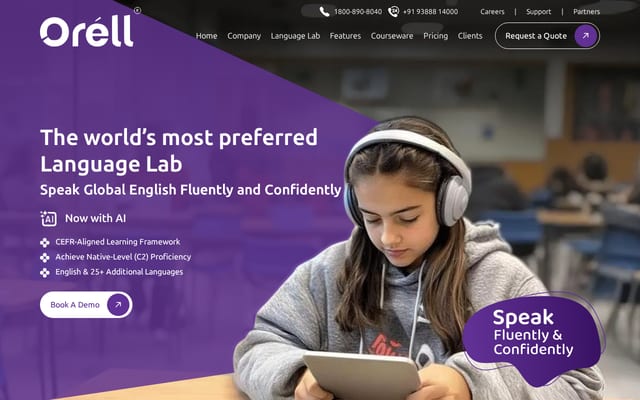 Screenshot of orell.com