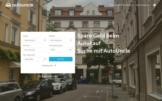 Screenshot of autouncle.at