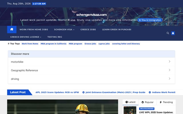 Screenshot of schengenvisaa.com