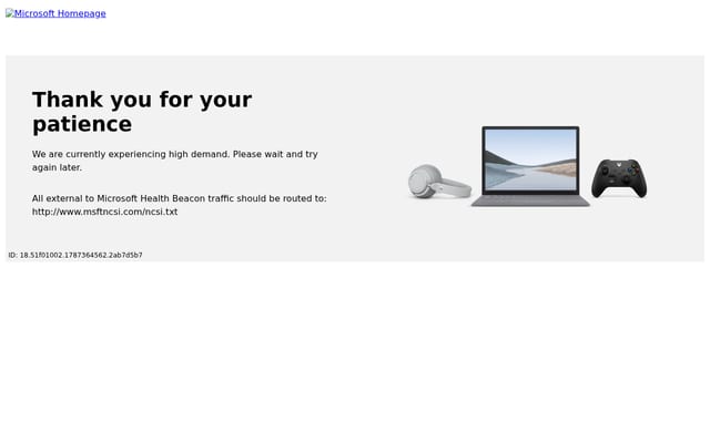 Screenshot of live.com