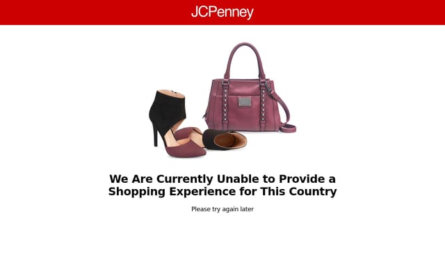 Screenshot of jcpenney.com