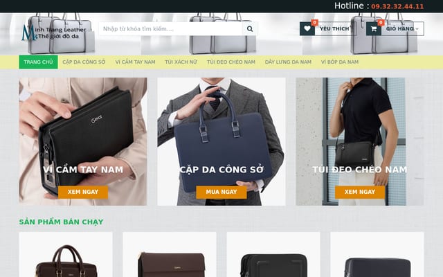 Screenshot of dodaminhtrang.com