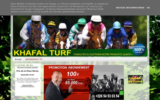 Screenshot of kafhalturf.blogspot.com