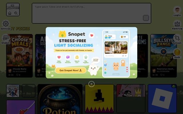 Screenshot of xc.com