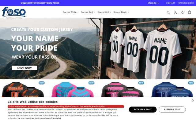 Screenshot of foso.ca