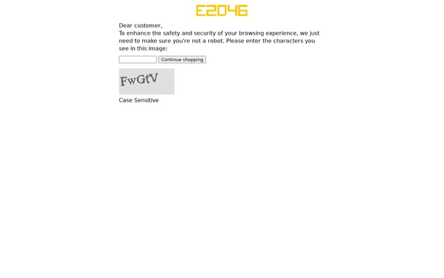 Screenshot of e2046.com