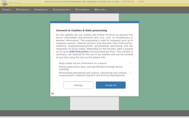 Screenshot of edutecnica.it