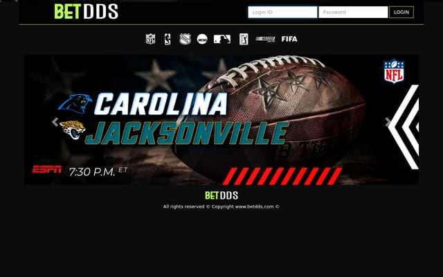 Screenshot of betdds.com