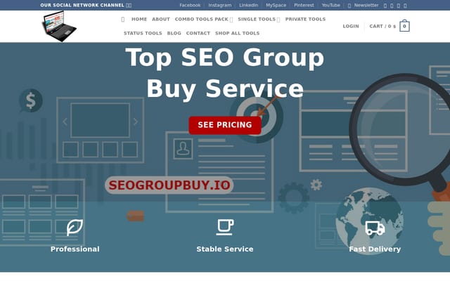 Screenshot of seogroupbuy.io