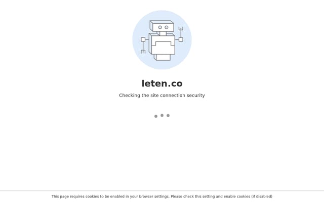 Screenshot of leten.co