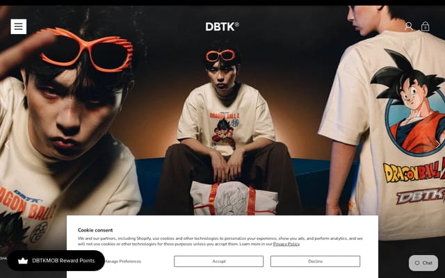 Screenshot of dbtkco.com