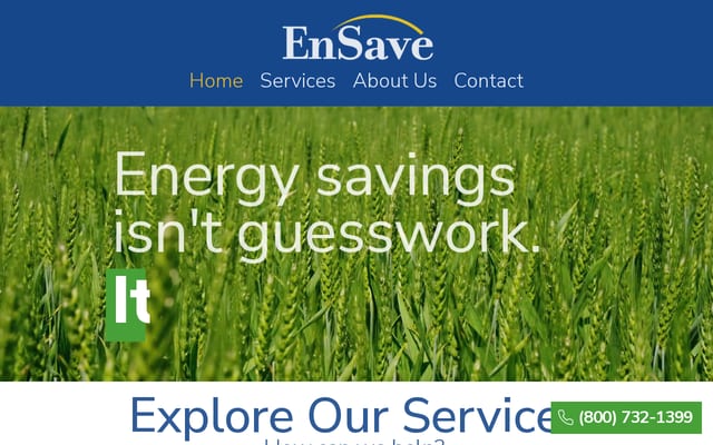 Screenshot of ensave.com