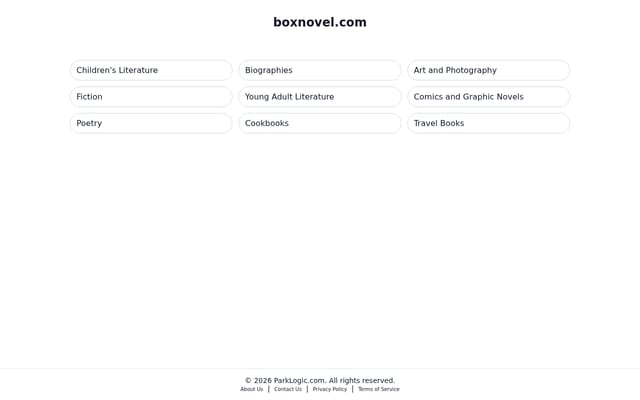 Screenshot of boxnovel.com