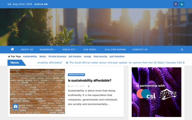 Screenshot of alive2green.com